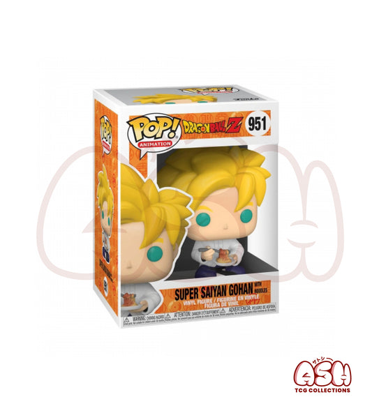 Funko Pop! Animation: Dragon Ball Z – Super Saiyan Gohan with Noodles