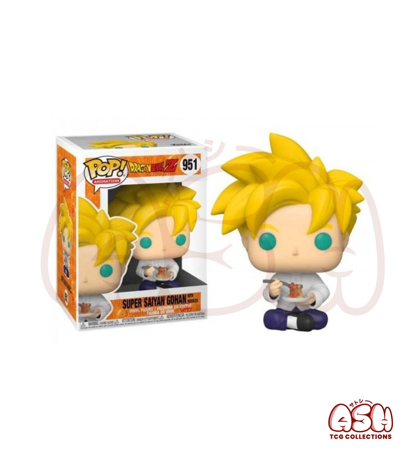 Funko Pop! Animation: Dragon Ball Z – Super Saiyan Gohan with Noodles