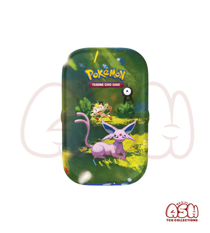 Mini Tin Mentali Miaouss Pokémon 30 ans face