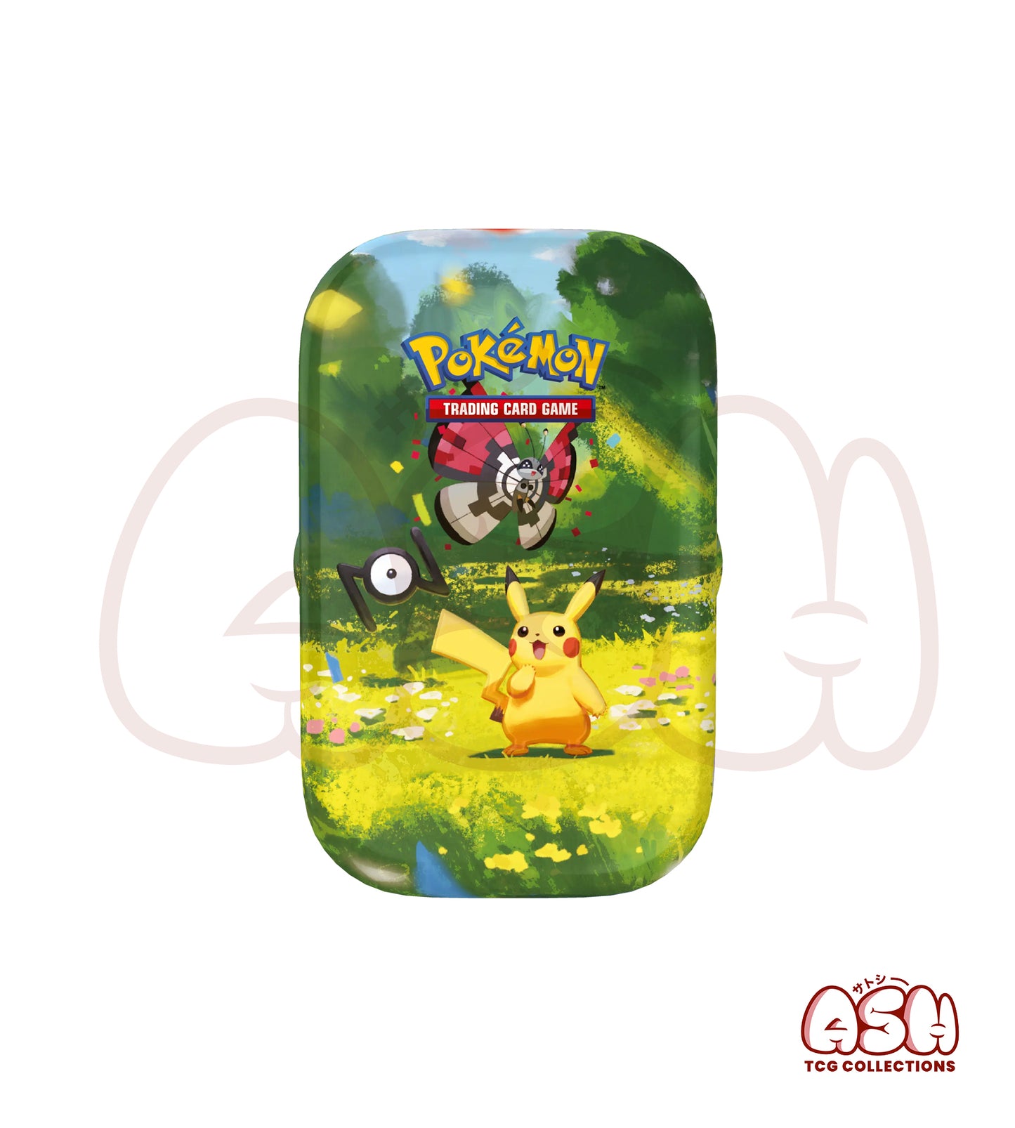 Mini Tin Pikachu Prismillon Pokémon 30 ans face