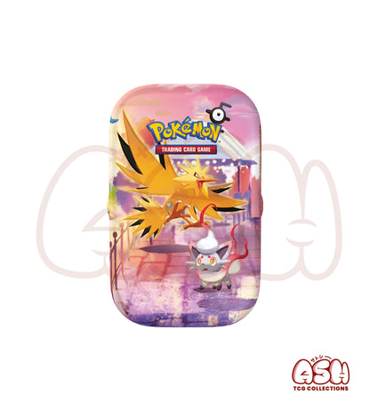 Mini Tin Electhor Zorua de Hisui Pokémon 30 ans face