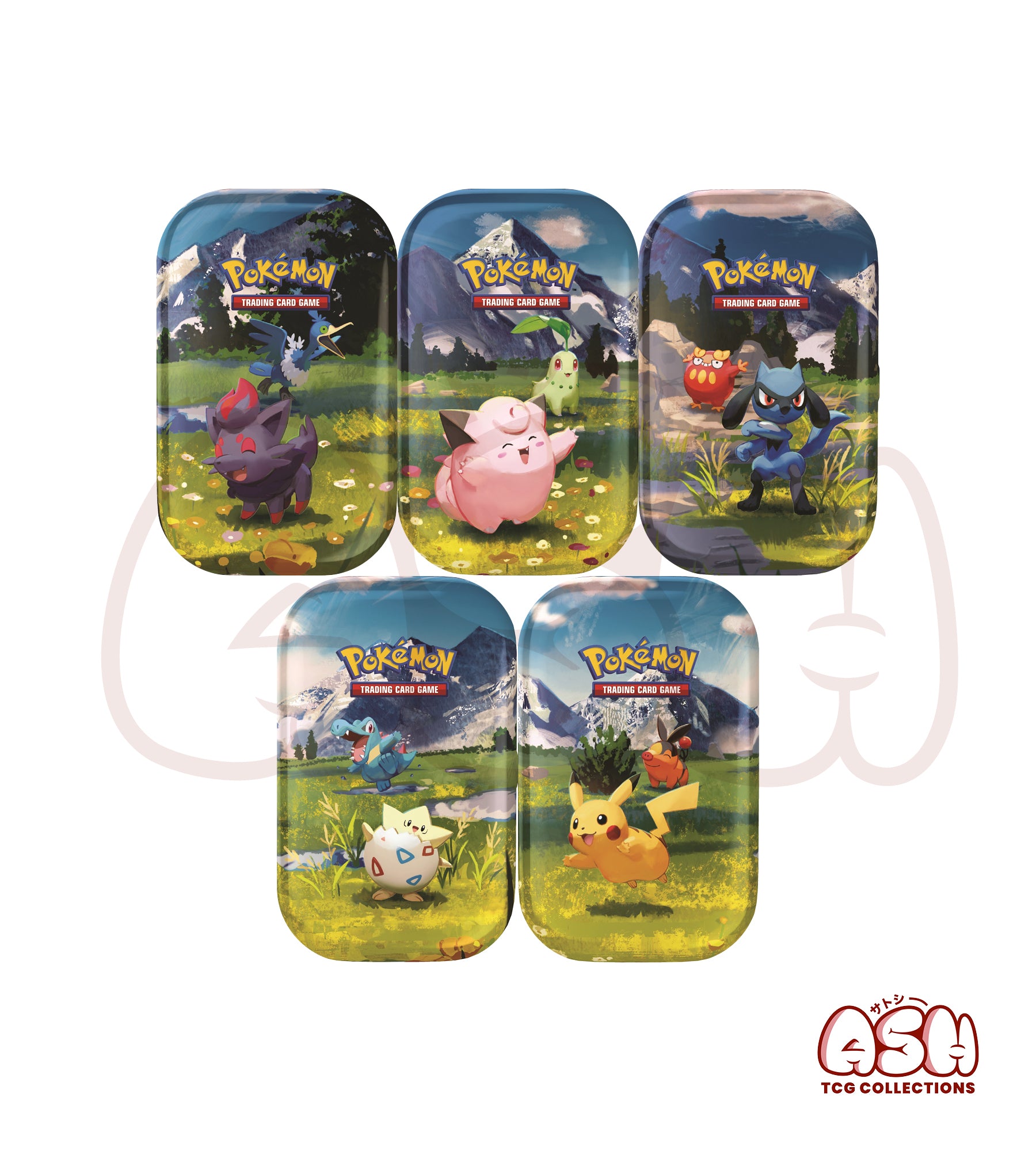 Mini-Tin Pokémon Héros Transcendants face