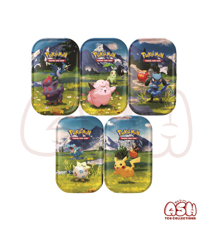 Mini-Tin Pokémon Héros Transcendants face