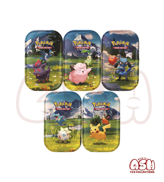 Mini-Tin Pokémon Héros Transcendants face