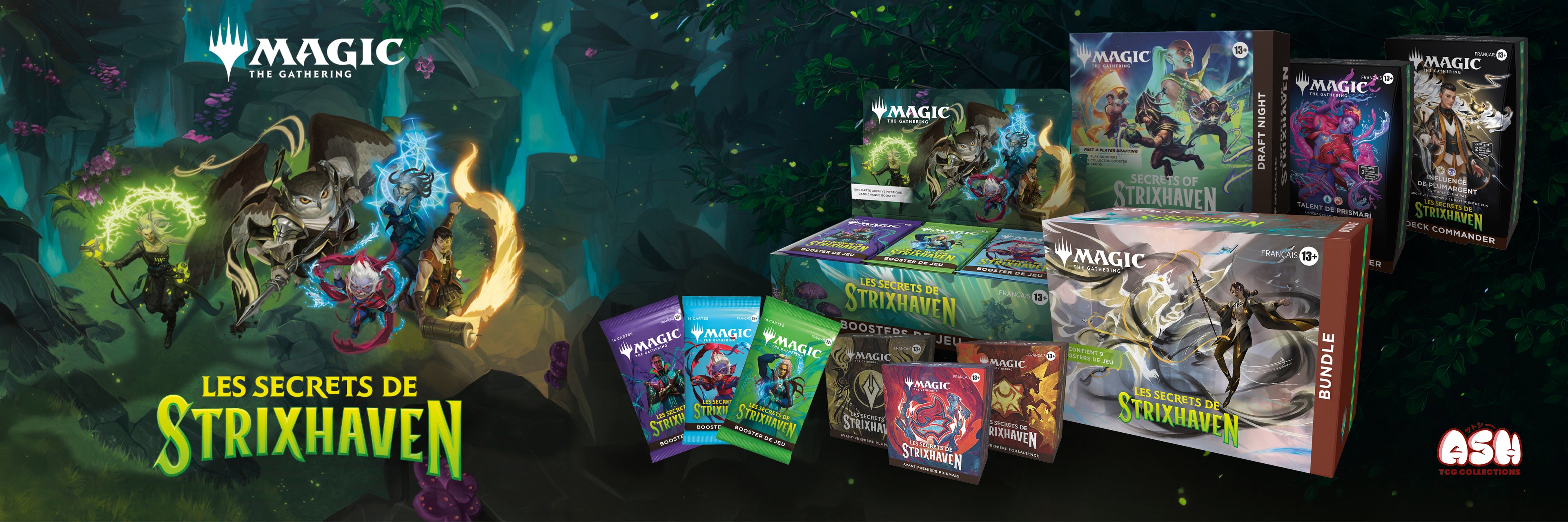 Set MTG Magic France Les Secrets de Strixhaven