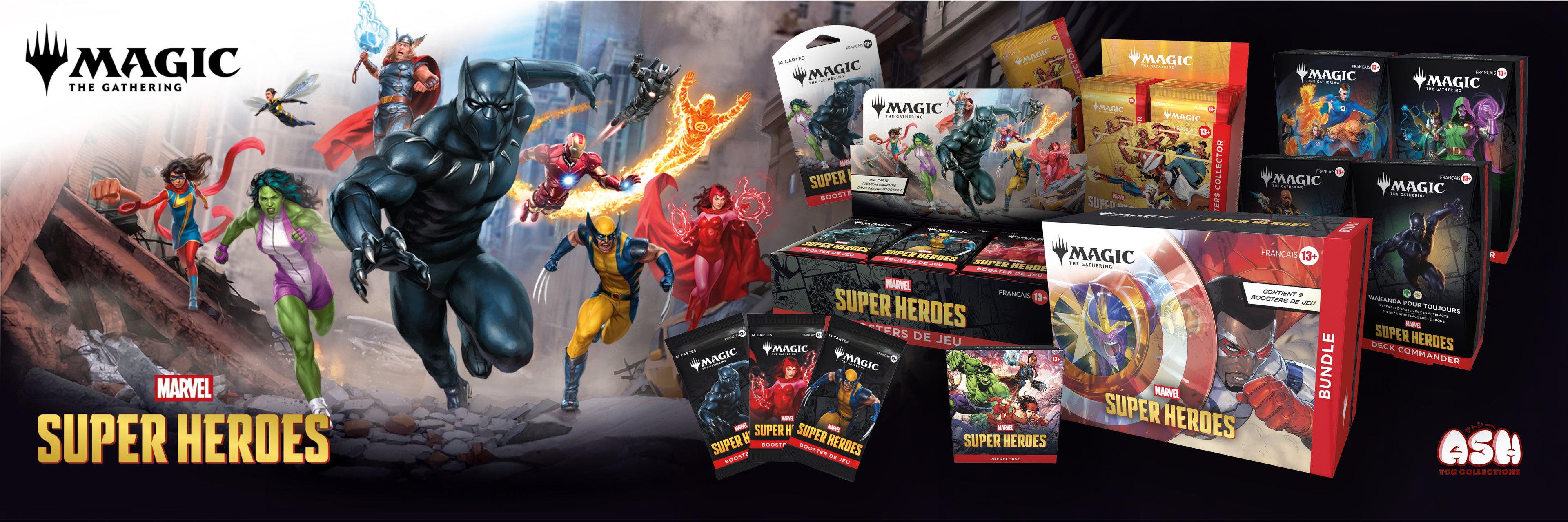 Set MTG Magic: The Gathering Marvel Super Heroes Français