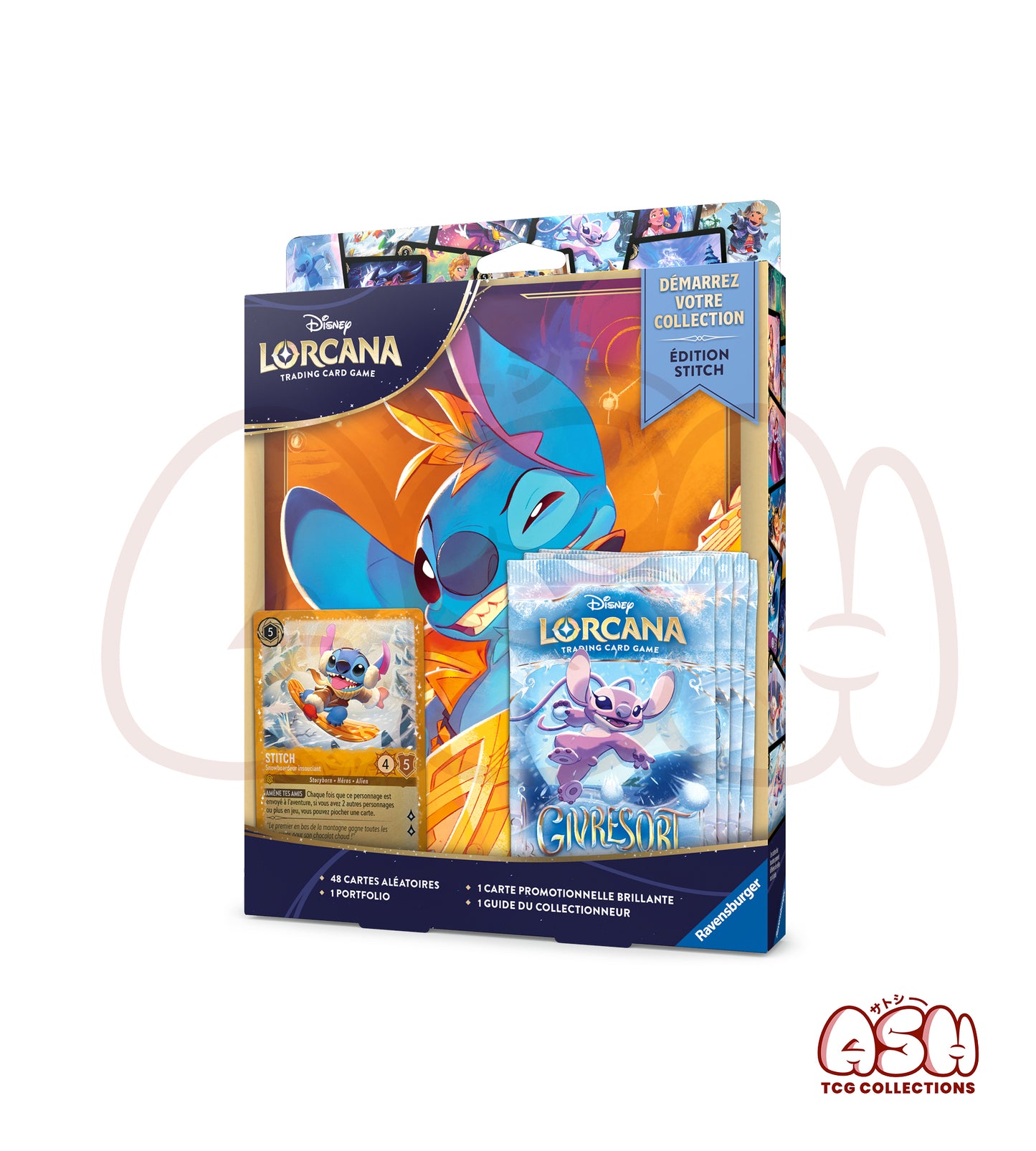 Coffret Lorcana Disney Démarrez votre collection Stitch Givresort côté