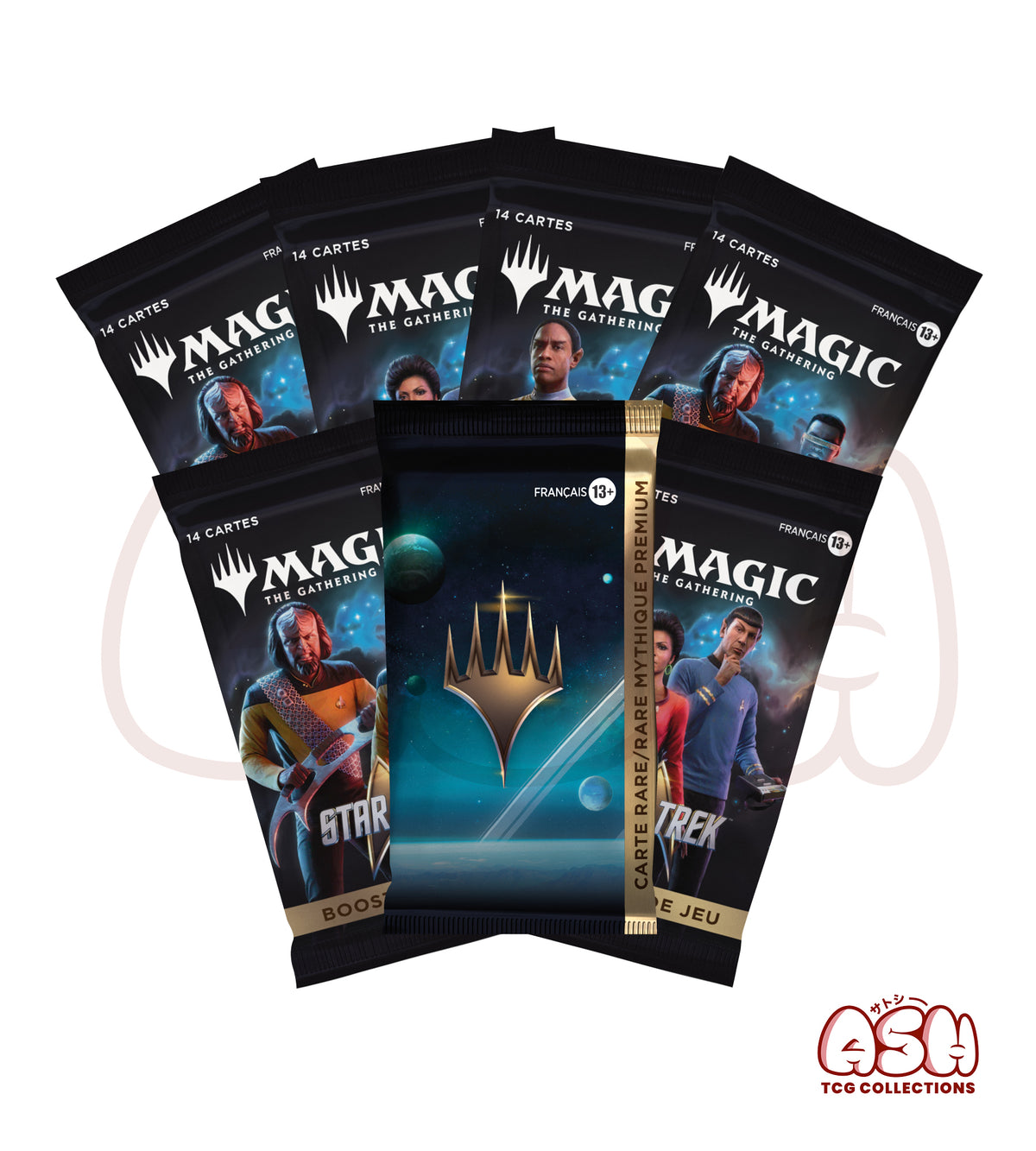 Boosters Pack-Avant-Première AP Magic The Gathering Star Trek face