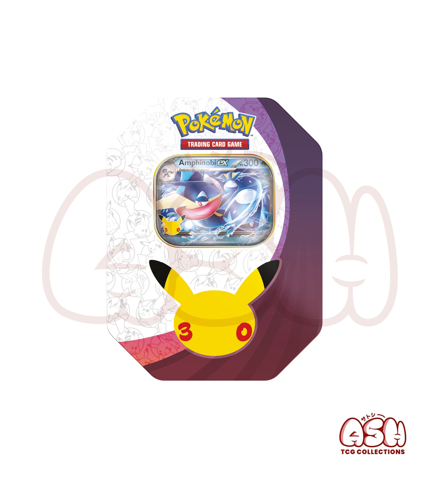 Pokébox Amphinobi Ex Pokémon 30 ans face