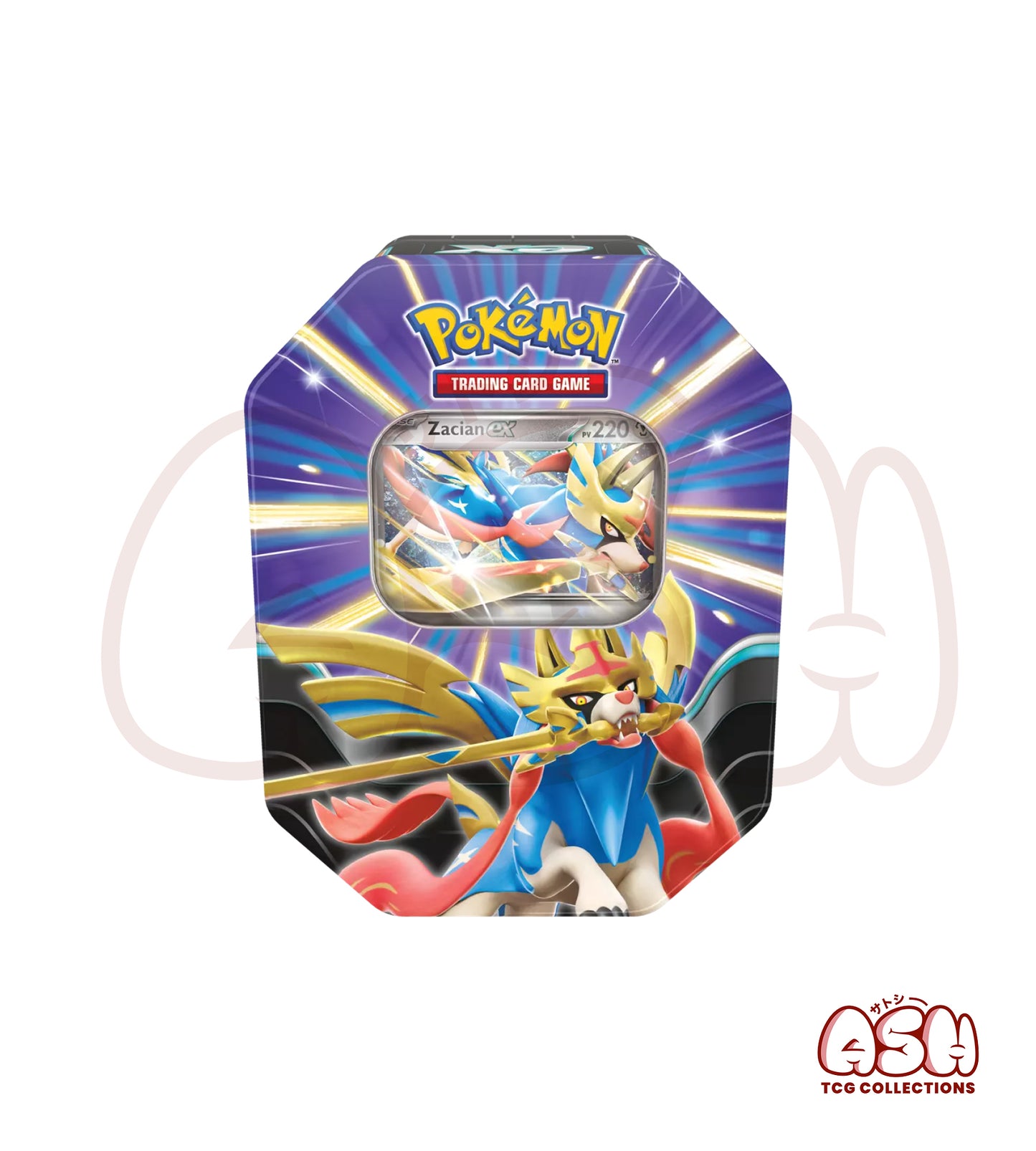 Pokébox Pokémon Légendes Tranchantes Zacian Ex – 4 Boosters