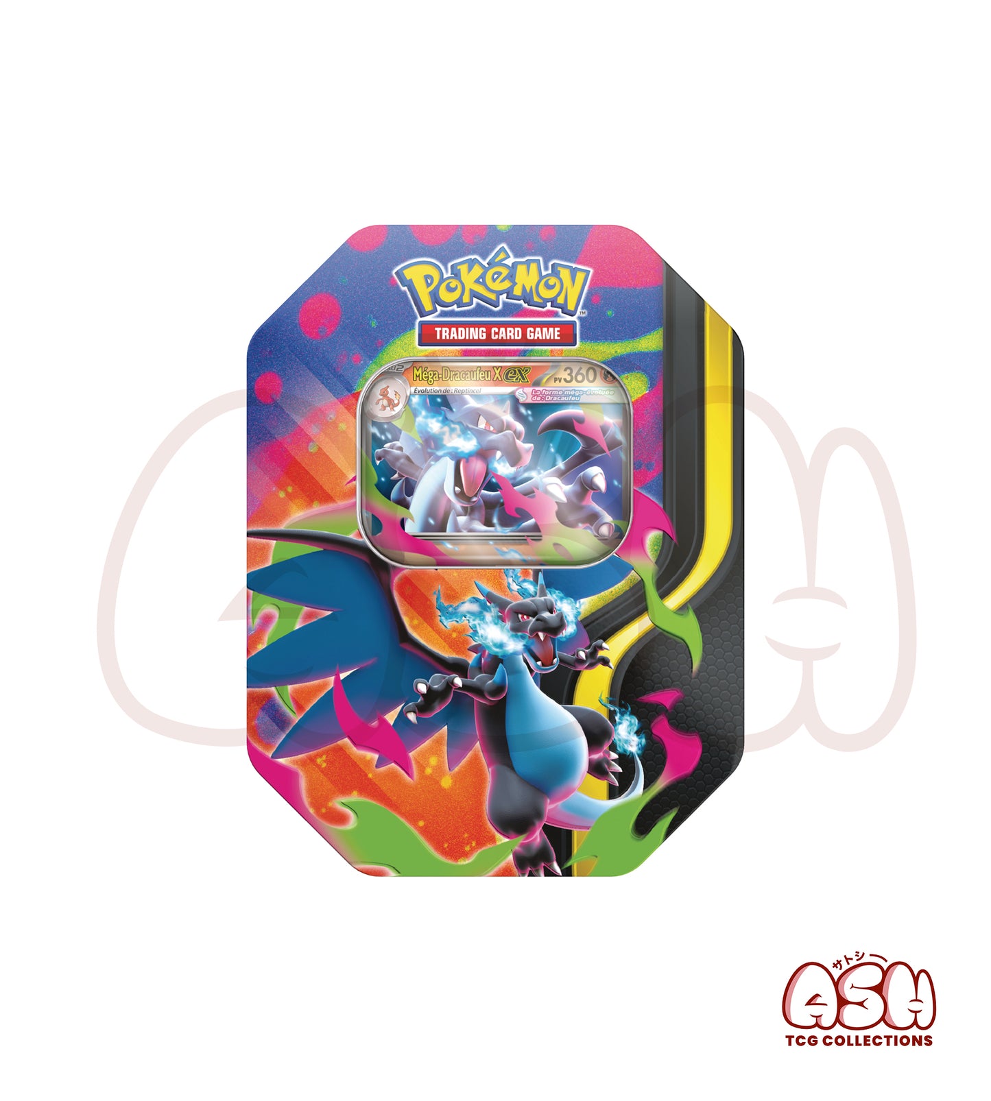 Pokébox Pokémon Méga-Dracaufeu X et Y Ex – 4 Boosters