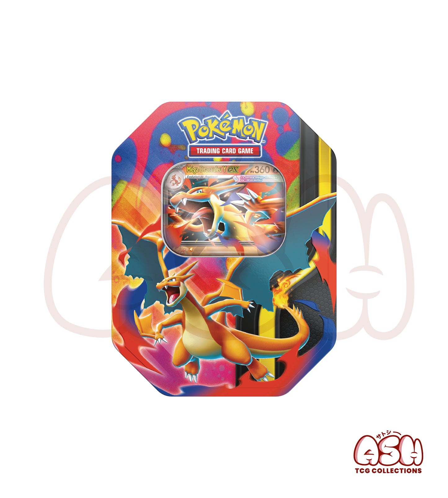 Pokébox Pokémon Méga-Dracaufeu X et Y Ex – 4 Boosters