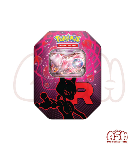 Pokébox Pokémon Team Rocket – Mewtwo Ex / Nidoking Ex / Persian Ex – 4 Boosters