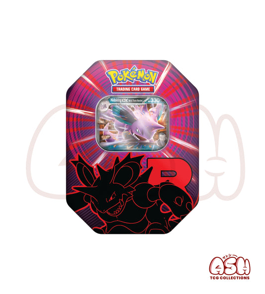 Pokébox Pokémon Team Rocket – Mewtwo Ex / Nidoking Ex / Persian Ex – 4 Boosters