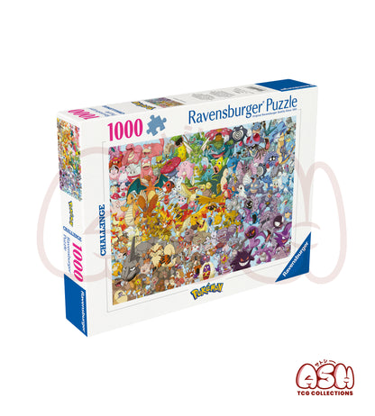 Puzzle Pokémon 1000 Pièces – 151 premiers Pokémon – Ravensburger Puzzle Officiel Challenge