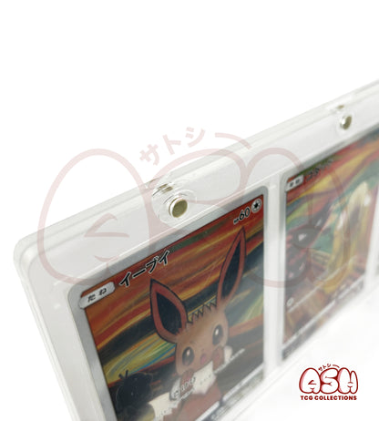 Protection Acrylique Premium - 3 Cartes Pokémon avec support