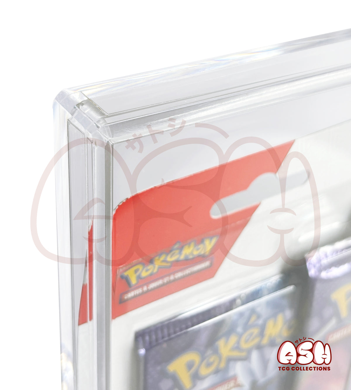 Protection Acrylique Tripack et Duopack Pokemon angle