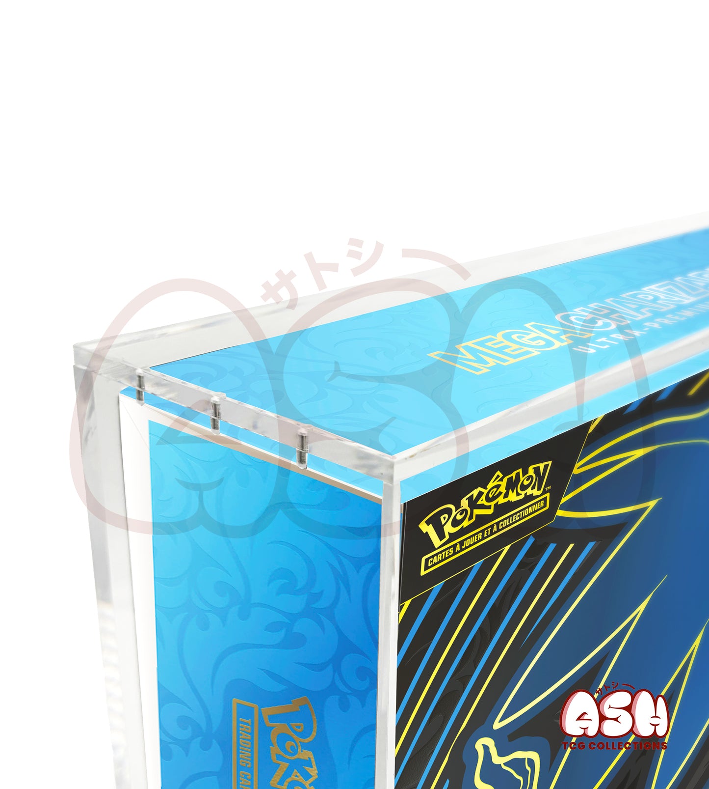 Protection Acrylique Premium - Ultra Premium Collection Dracaufeu X Ex Pokémon Méga Evolution - UPC