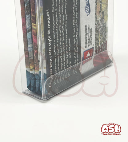 Protection Souple Premium - Artset 4 Boosters Pokémon - Lot de 5