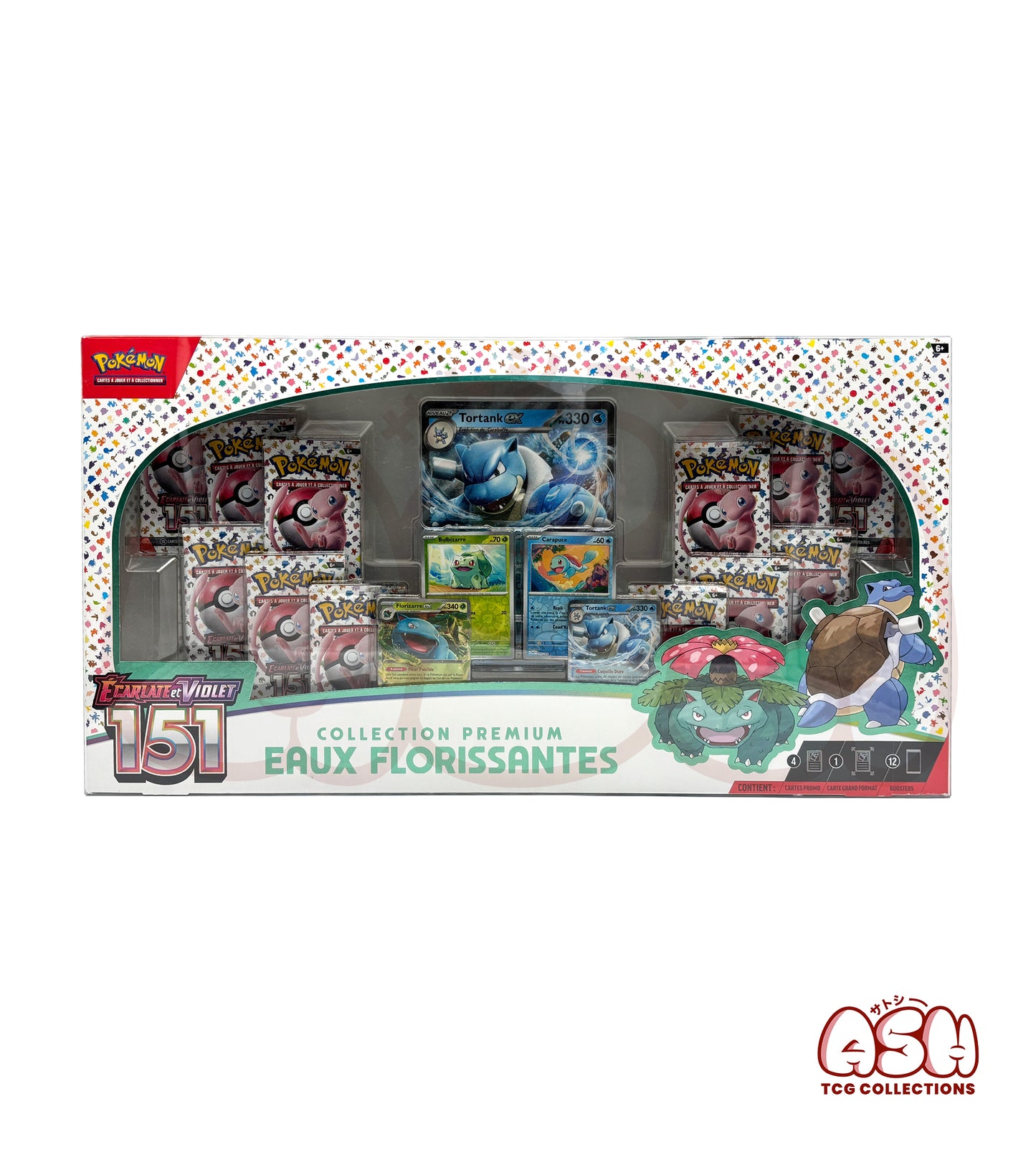 Protection Souple Premium - Coffret Eaux Florissantes 151 Pokémon