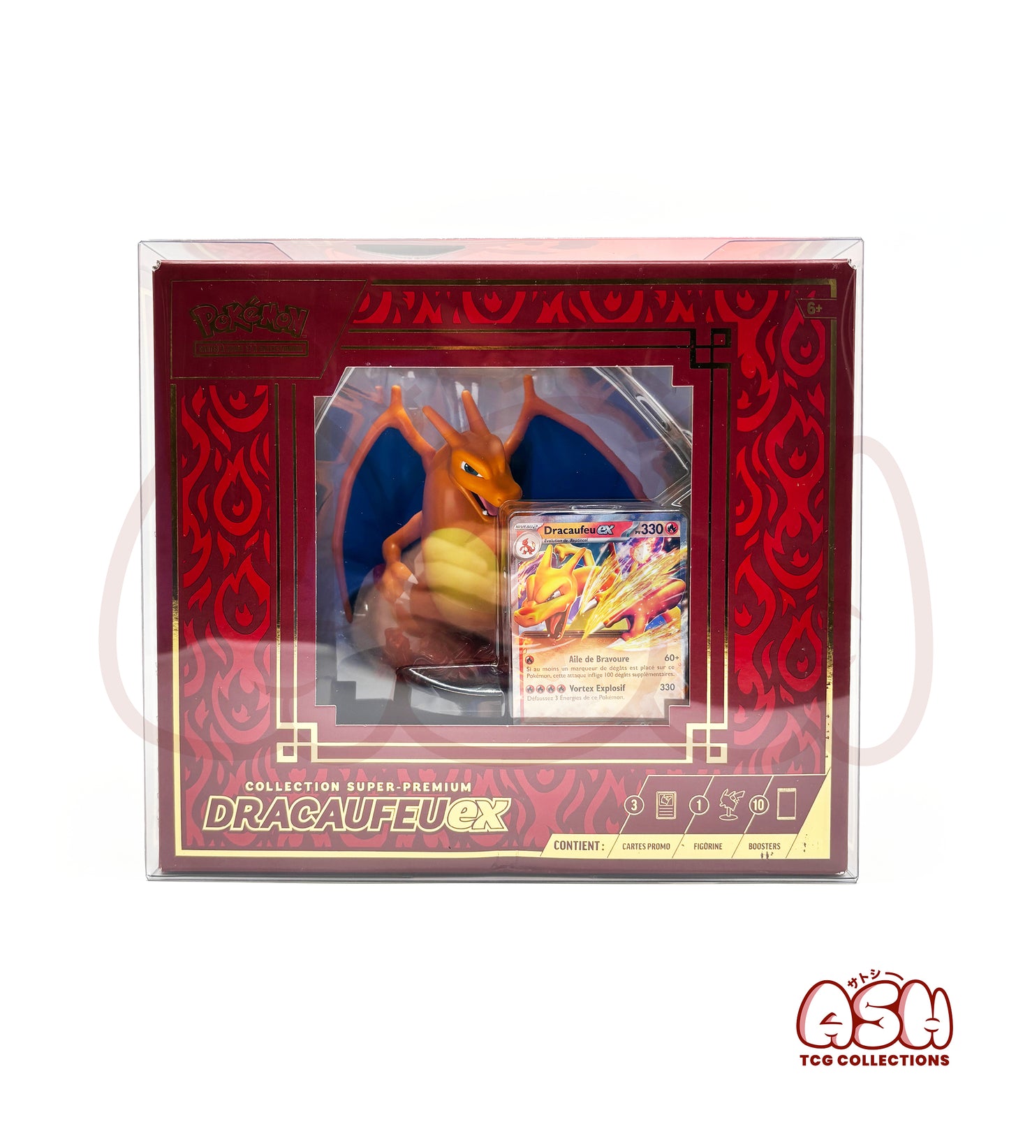 Protection Souple Premium - Coffret Collection Super-Premium Dracaufeu-EX Pokémon - CSP
