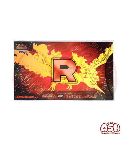 Protection Souple Premium - Ultra Premium Collection Sulfura Ex de la Team Rocket Pokémon - UPC