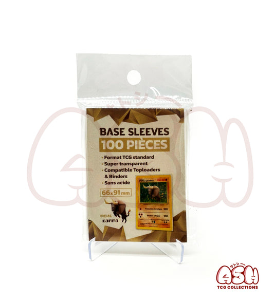 100 Sleeves de Protection Carte - Ultra Transparent – Format Standard TCG 66x91 mm