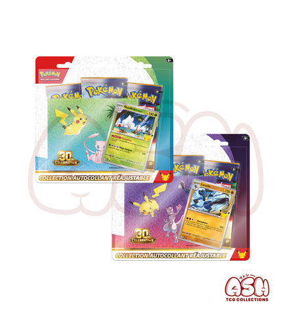 Tripack Pokémon 30e Anniversaire face
