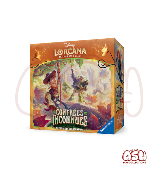 Trove Pack Lorcana Contrées Inconnues Disney face