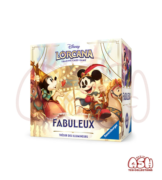 Trove-Pack Lorcana – Fabuleux chapitre 9 – Boîte de 8 Boosters + Accessoires
